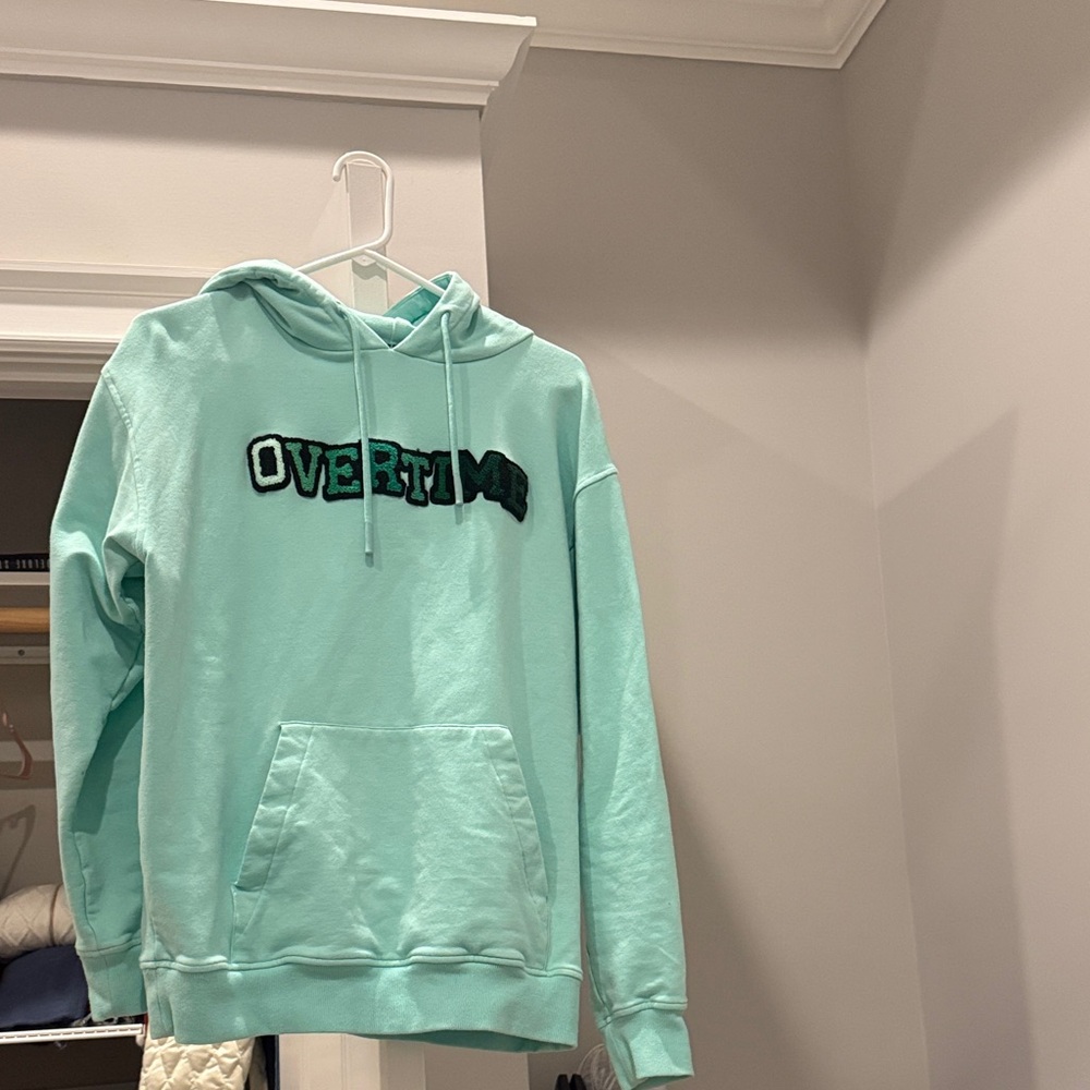 Overtime Mint Green Men's Sweater